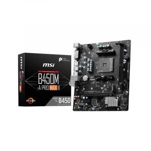MSI B450M-A PRO MAX II DDR4 AMD AM4 Socket Motherboard